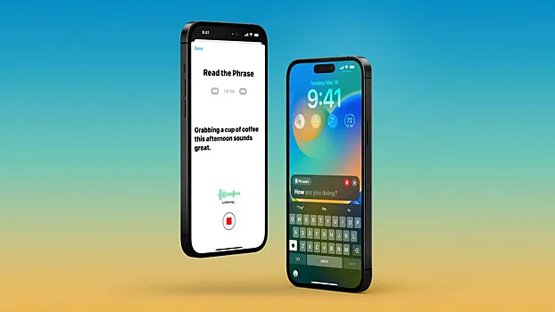 В iOS 17 появилась функция имитации голоса пользователя